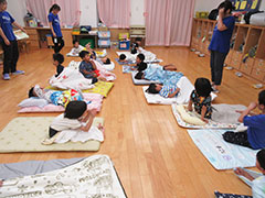 年長お泊り保育